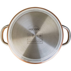 Olla PureCook de Acero Reciclado 24 cm