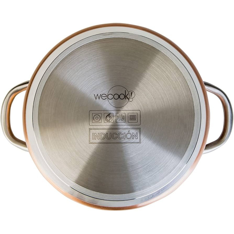 Olla PureCook de Acero Reciclado 24 cm