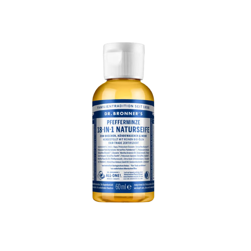 Dr. Bronner's Natural Mint Soap
